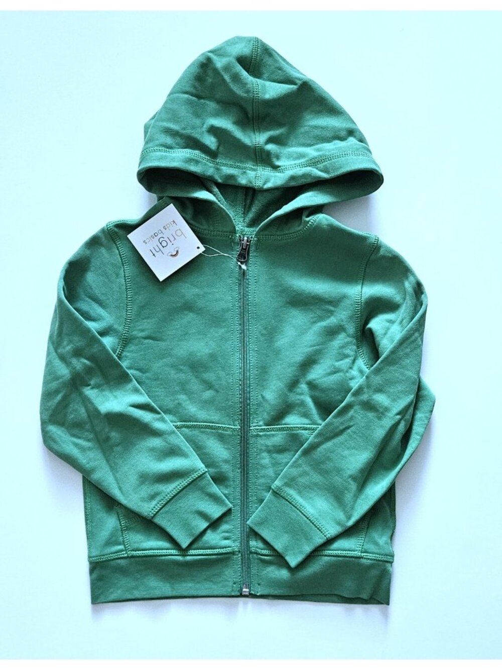 Hanna Andersson Boys 110 NEW NWT Green Fall Hoodie Sweatshirt